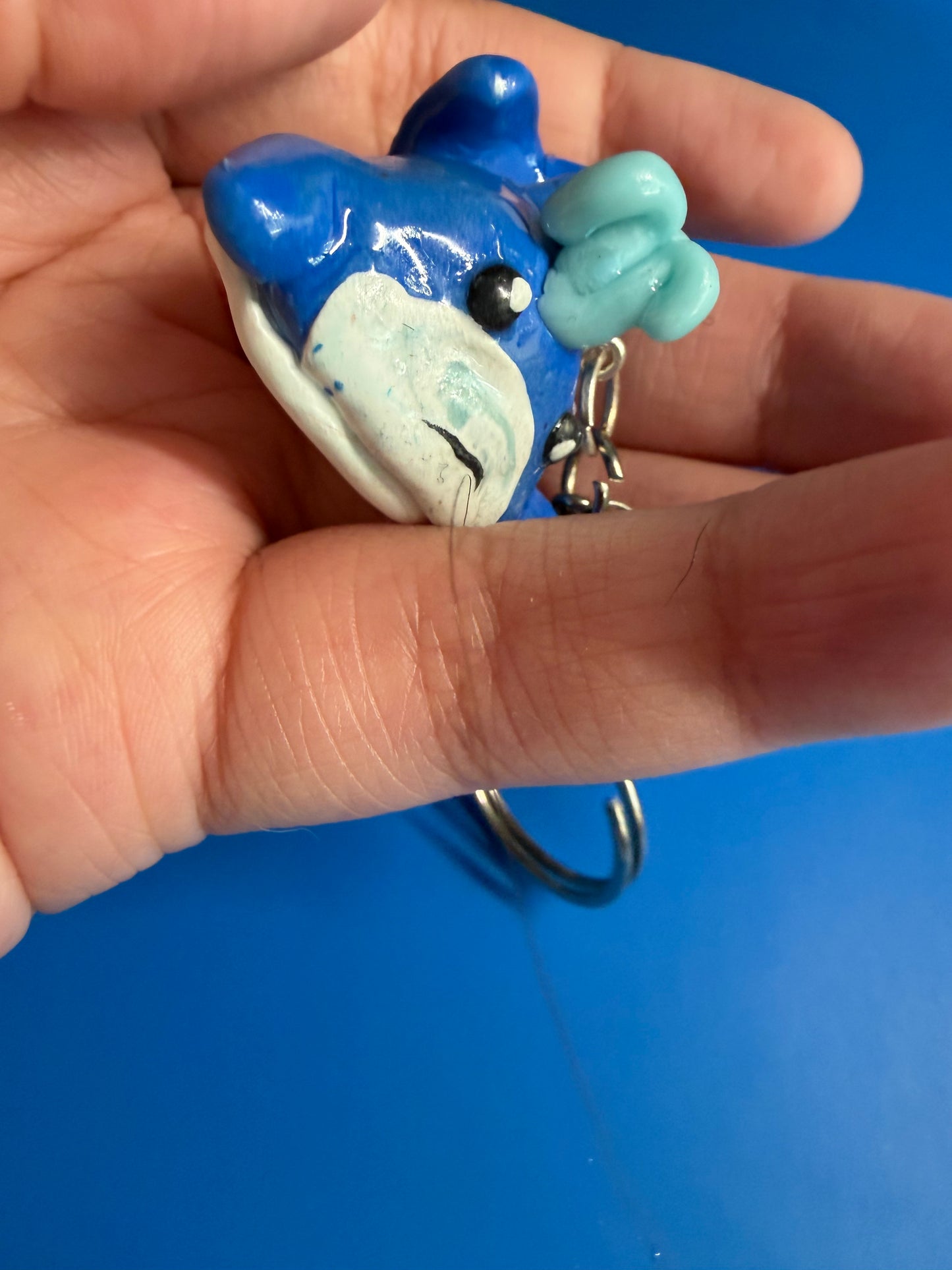 Splash ton shaker keychains