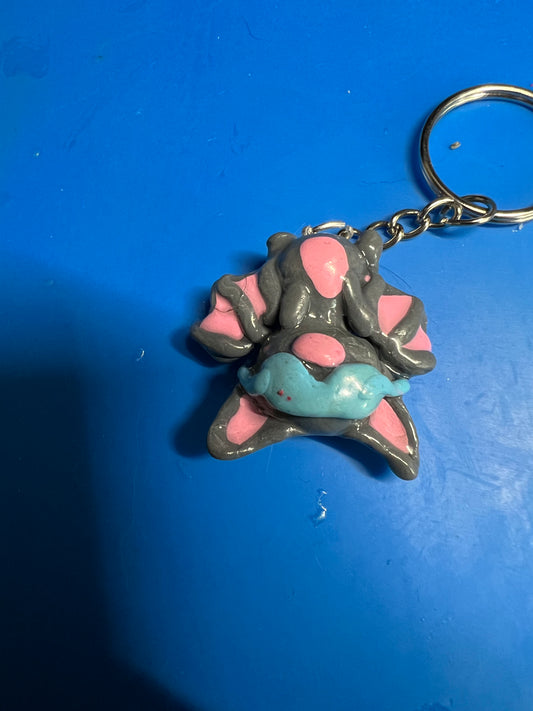 Mystery bat keychains