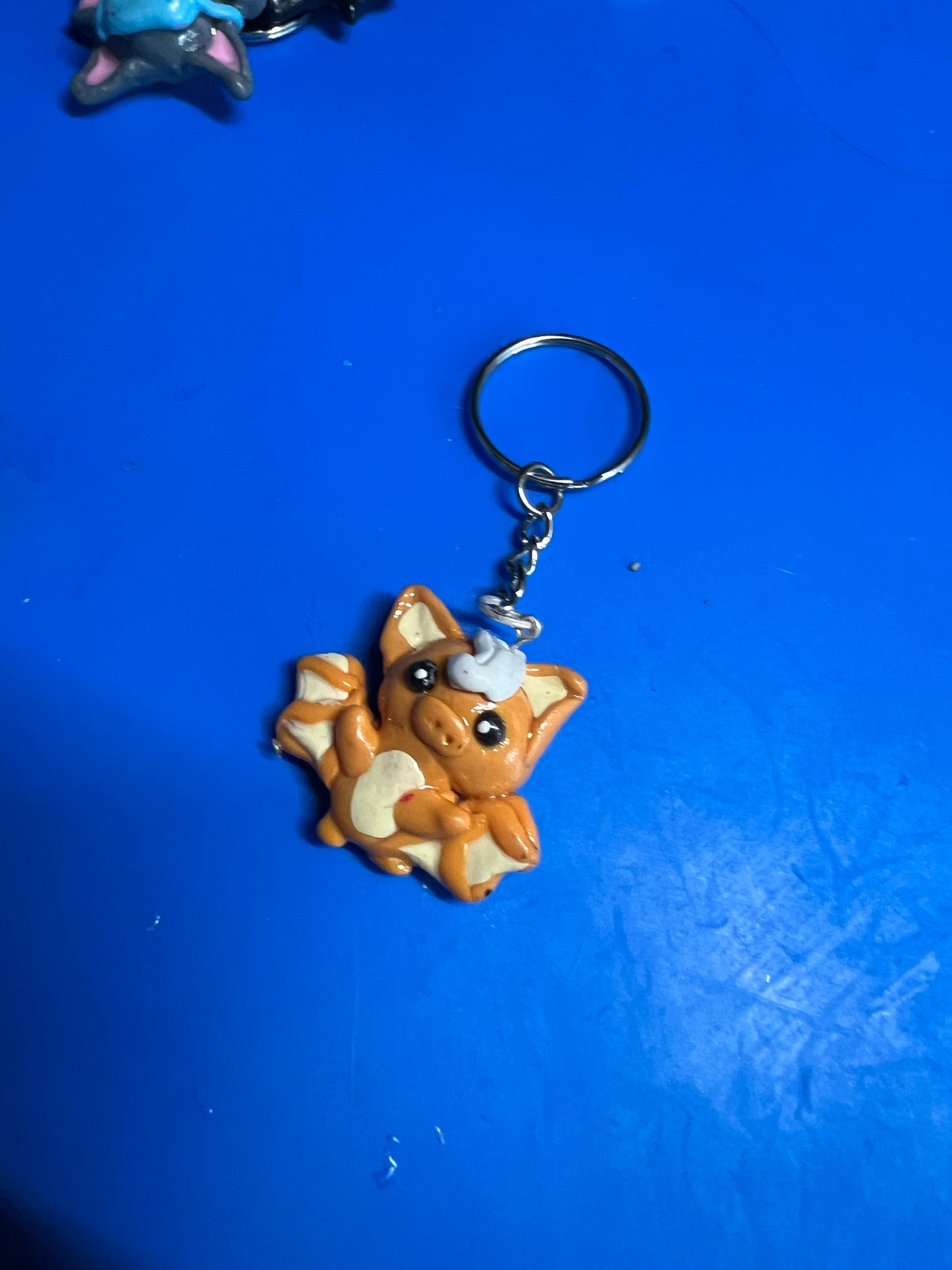 Mystery bat keychains