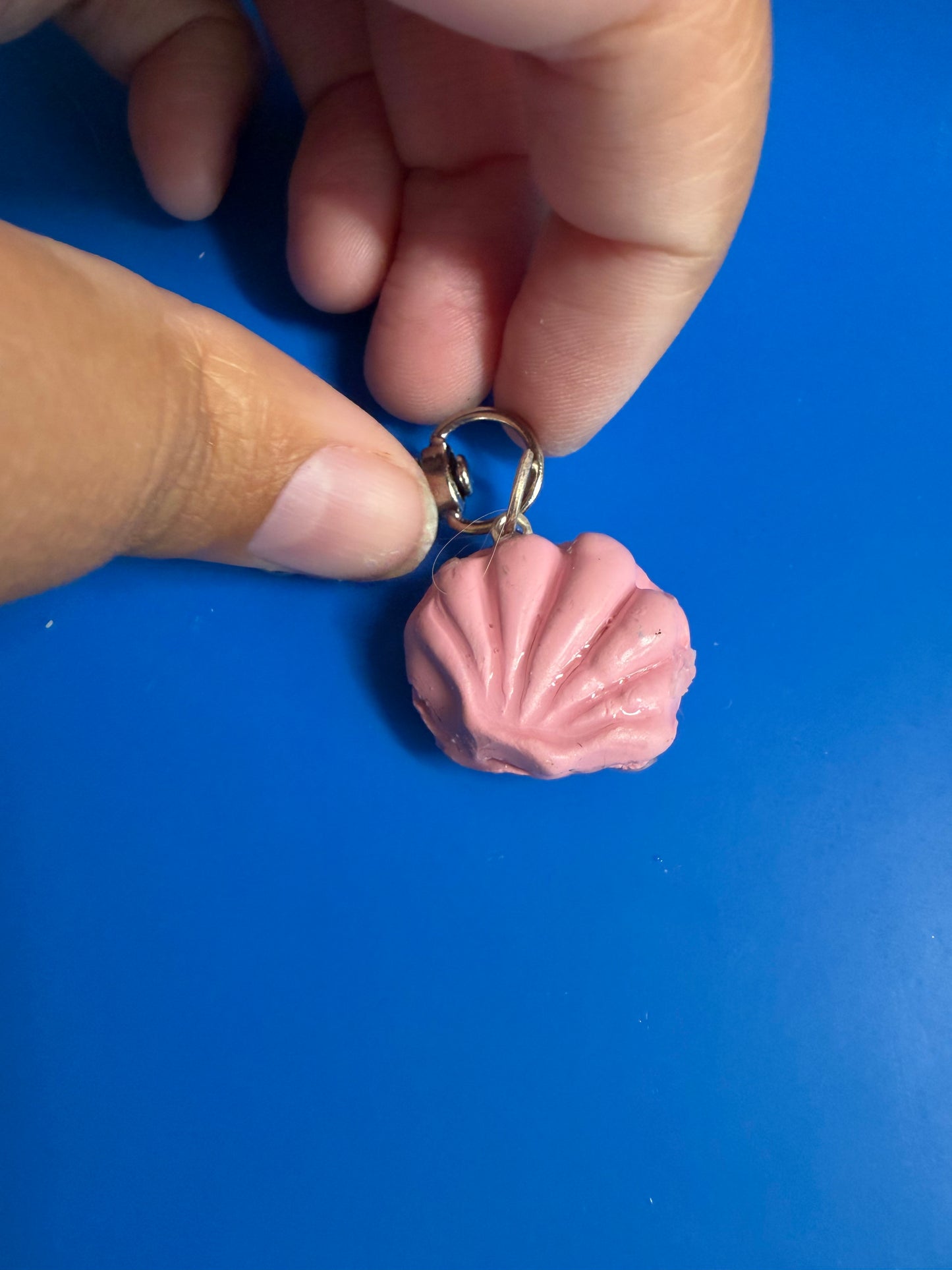 Seashell bag charms