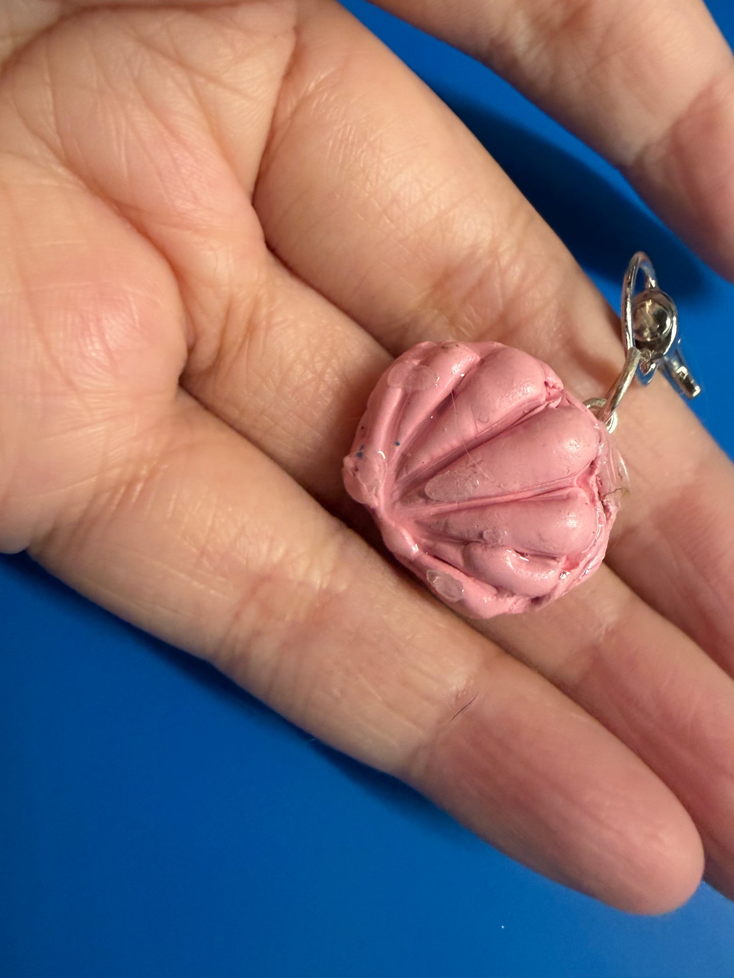 Seashell bag charms
