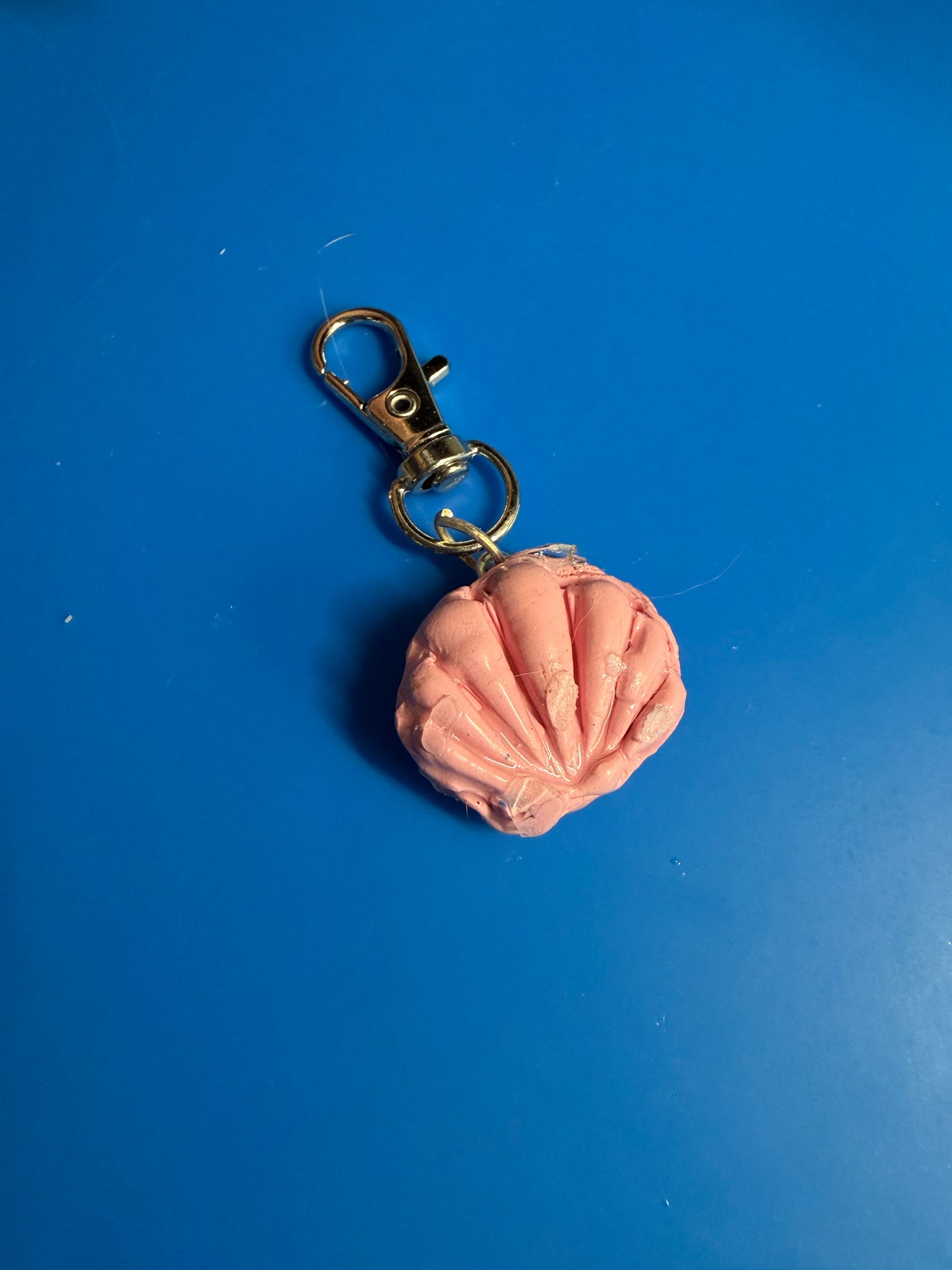 Seashell bag charms