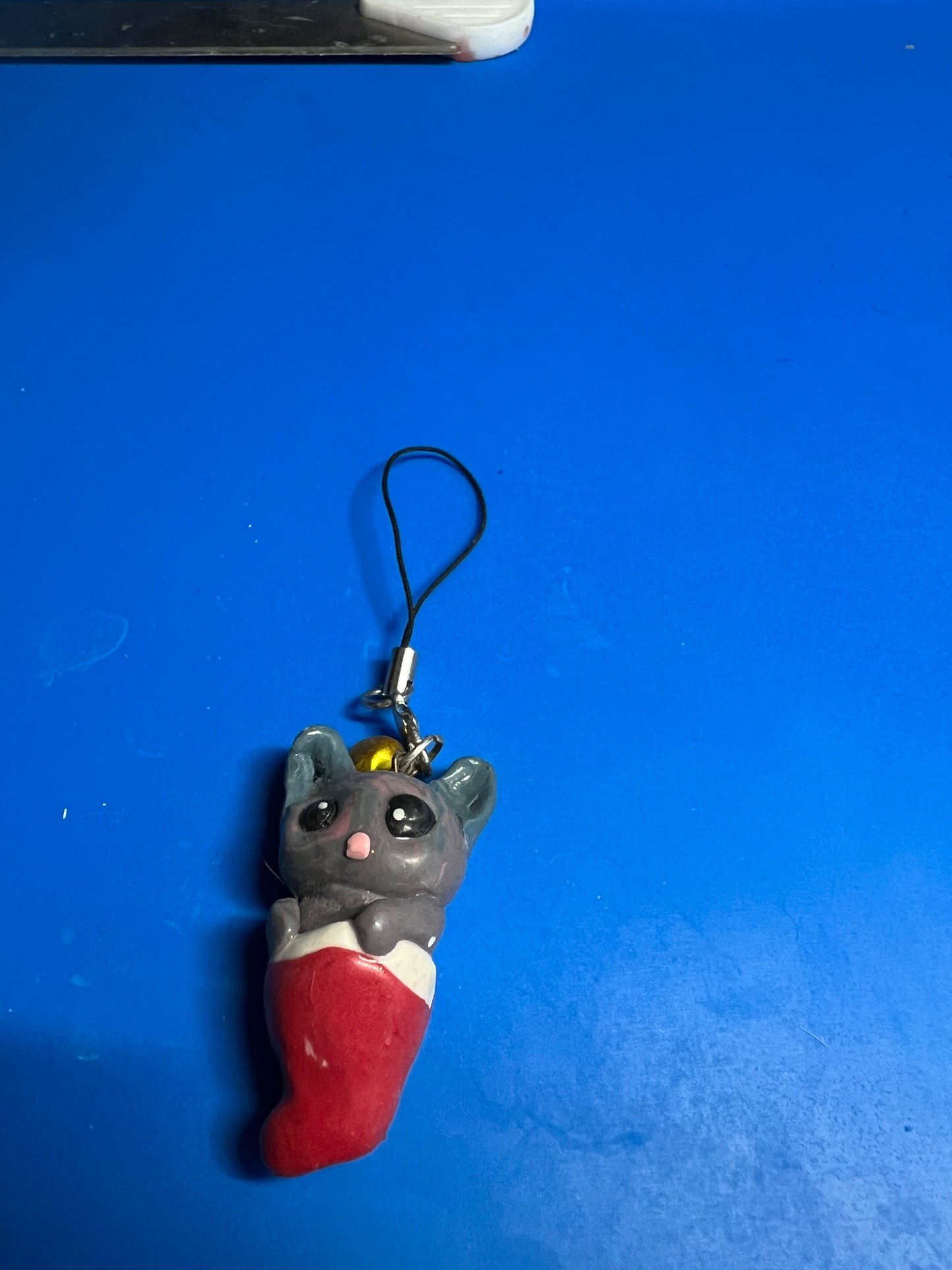 Bunny stocking pet ornament