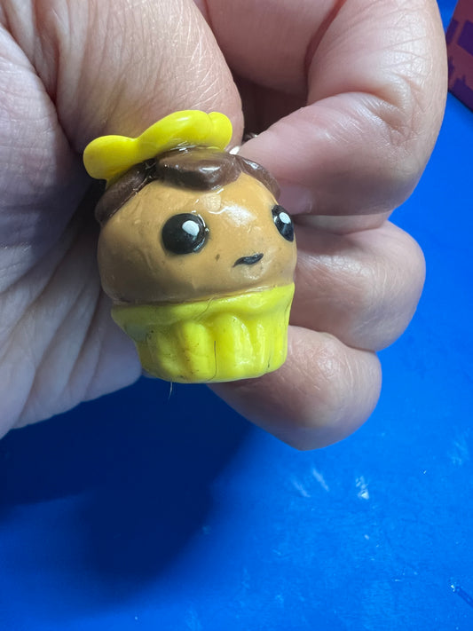 Flower Cupcake keychains